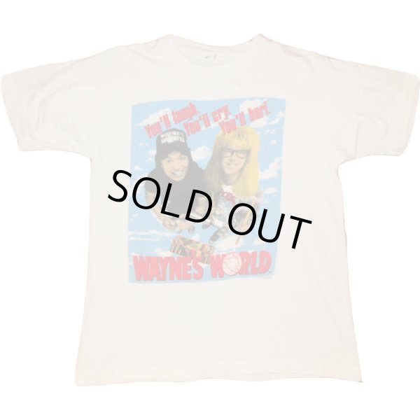 古着 90's WAYNE'S WORLD ウェインズワールド 映画 Tシャツ WHT / 190610