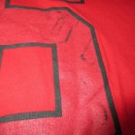 画像8: 古着 90's WU-TANG CLAN ウータンクラン WU WEAR RAPTEE Tシャツ RED / 190711 (8)