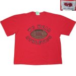 画像1: 古着 90's WU-TANG CLAN ウータンクラン WU WEAR RAPTEE Tシャツ RED / 190711 (1)