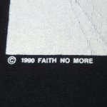 画像4: 古着 90's FAITH NO MORE フェイスノーモア THE REAL THING TOUR Tシャツ BLK / 190926 (4)