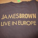 画像5: 【9月28日入荷分！店頭販売優先！】古着 90's JAMES BROWN ジェイムスブラウン LIVE IN EUROPE L/S Tシャツ BLK / 190926 (5)