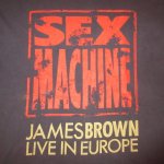 画像3: 【9月28日入荷分！店頭販売優先！】古着 90's JAMES BROWN ジェイムスブラウン LIVE IN EUROPE L/S Tシャツ BLK / 190926 (3)