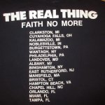 画像6: 古着 90's FAITH NO MORE フェイスノーモア THE REAL THING TOUR Tシャツ BLK / 190926 (6)