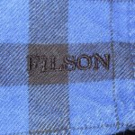 画像4: 古着 00's C.C.FILSON Co フィルソン ヘヴィ ネルシャツ BLUE×BLK /191011 (4)