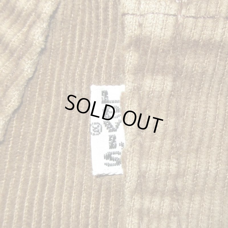 画像2: 古着 80's Levi's リーバイス 519 コーデュロイパンツ BRW /191016 (2)