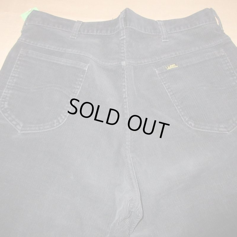 画像3: 古着 80's Lee RIDERS リー MR表記 ライダース 200-2801 コーデュロイパンツ BLK /191016 (3)