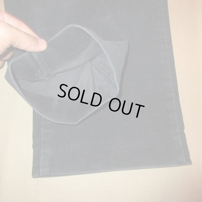 画像6: 古着 80's Lee RIDERS リー MR表記 ライダース 200-2801 コーデュロイパンツ BLK /191016 (6)