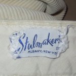 画像7: 古着 70's Stulmaker's カモ刺繍 太畝 コーデュロイパンツ BLK /191016 (7)