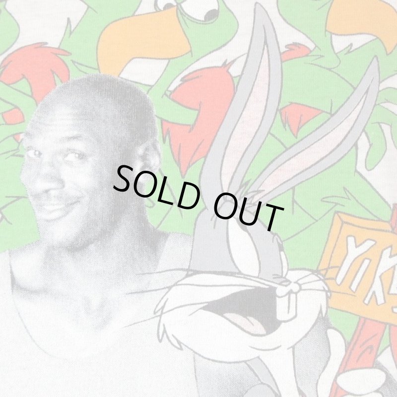 画像4: 古着 90's NIKE ナイキ SPACE JAM マイケルジョーダン Tシャツ GRY / 191017 (4)