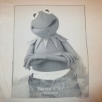 画像3: 古着 90's KERMIT CLEIN カーミットクライン パロディ Tシャツ WHT / 191017 (3)