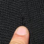 画像10: 古着 60's milwaukee knit ミルウォーキーニット レタード カーディガン BLK / 191031 (10)