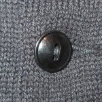 画像9: 古着 60's milwaukee knit ミルウォーキーニット レタード カーディガン BLK / 191031 (9)
