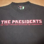 画像4: 古着 90's THE PRESIDENTS OF THE UNITED STATES OF AMERICA II Tシャツ NVY / 191112 (4)