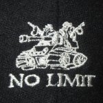 画像2: 古着 90's NO LIMIT RECORDS ノーリミット HIP HOP ハンチング CAP キャップ made in USA / 191128 (2)