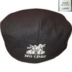 画像1: 古着 90's NO LIMIT RECORDS ノーリミット HIP HOP ハンチング CAP キャップ made in USA / 191128 (1)