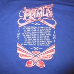 画像4: 新品 00's PRIMUS プライマス US TOUR 2011 Tシャツ BLUE / 200106 (4)
