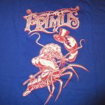 画像3: 新品 00's PRIMUS プライマス US TOUR 2011 Tシャツ BLUE / 200106 (3)