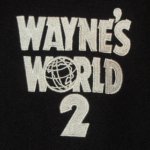 画像3: 古着 90's WAYNE'S WORLD2 ウェインズワールド 映画 スタジャン BLK / 200106 (3)