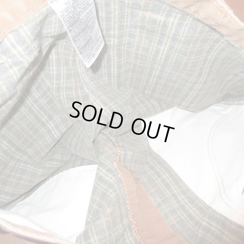 画像7: 古着 90's Carhartt カーハート 裏地ネル ダック ペインターパンツ アメリカ製 BRW /200116 (7)