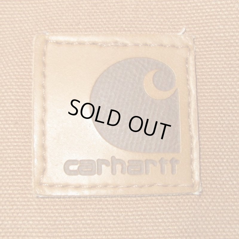 画像3: 古着 90's Carhartt カーハート 裏地ネル ダック ペインターパンツ アメリカ製 BRW /200116 (3)