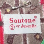 画像3: キッズ 古着 60's Santone by Juvenile ウエスタンモチーフ プリントネルシャツ キッズ BRW / 200209 (3)