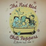 画像3: 古着 90's RED HOT CHILI PEPPERS ONE HOT MINUTE ツアー  Tシャツ NAT / 200221 (3)