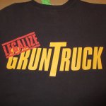 画像4: 古着 90's GRUNTRUCK グラントラック PUSH Tシャツ BLK / 200221 (4)