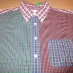 画像3: 古着 00's Brooks Brothers ブルックスブラザーズ クレイジーパターン BDシャツ MIX  / 200226 (3)