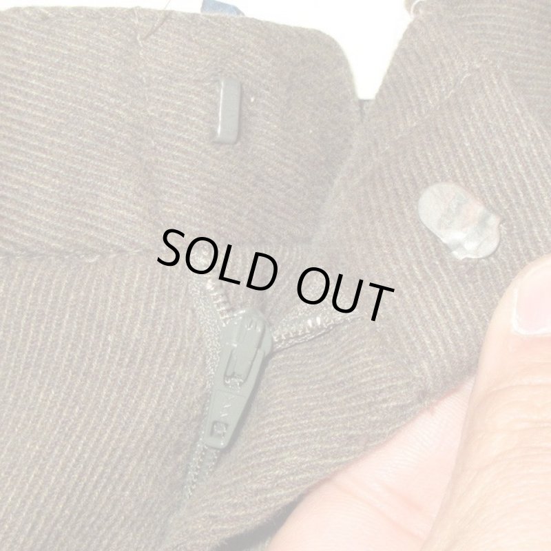 画像6: 古着 90's Ralph Lauren ラルフローレン タック入り トラウザーパンツ OLV / 200304 (6)