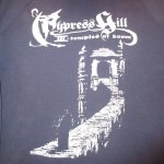 画像5: 古着 90's CYPRESS HILL サイプレスヒル III temples of doom スウェットパーカ RAPTEES NVY / 200318 (5)