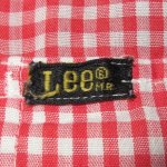 画像4: 古着 80's Lee リー MR表記 ギンガムチェック ウエスタンシャツ RED / 200405 (4)