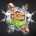 画像3: 古着 90's CLASH OF THE TITANS クラッシュオブザタイタンズ メタルフェス Tシャツ BLK / 200409 (3)