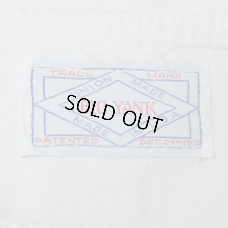 画像2: 古着 80's BIG YANK ビッグヤンク ペインターパンツ WHT / 200414 (2)