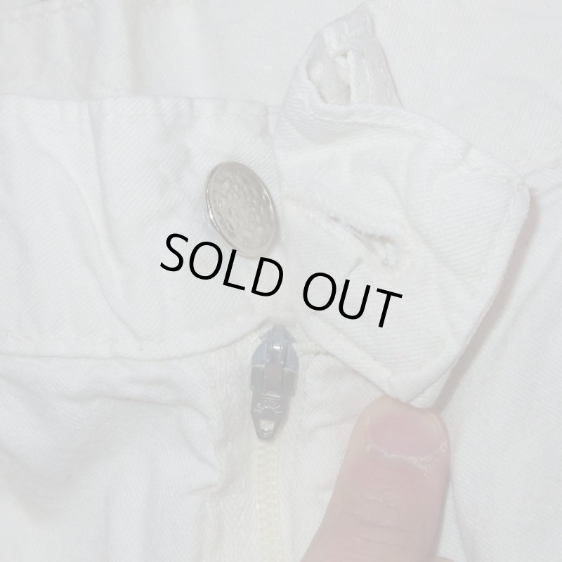 画像3: 古着 80's BIG YANK ビッグヤンク ペインターパンツ WHT / 200414 (3)