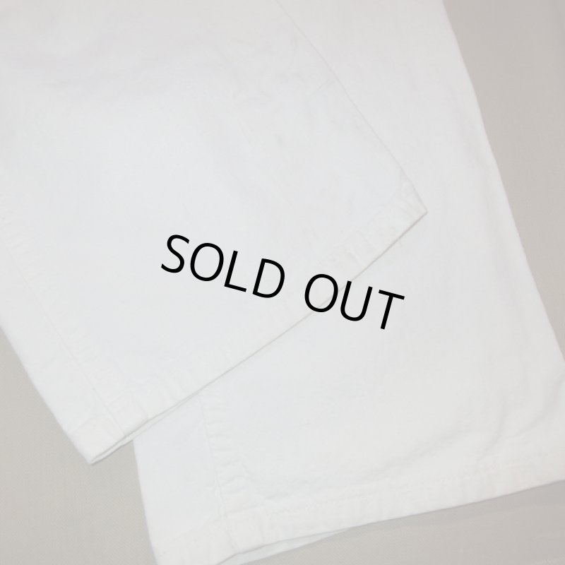 画像5: 古着 80's BIG YANK ビッグヤンク ペインターパンツ WHT / 200414 (5)