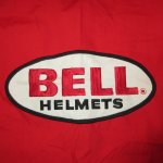 画像4: 古着 70's BELL HELMETS ベル モーターサイクル スイングトップ RED / 200424 (4)