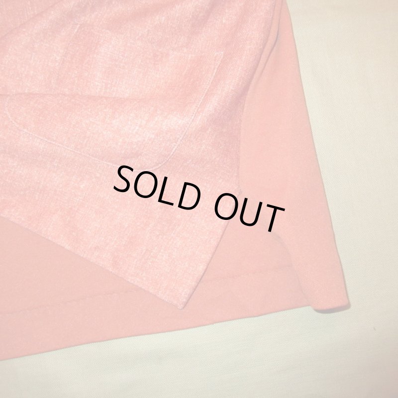 画像8: 古着 70's KING LOUIE キングルイ 幾何学模様 P/O ポリエステル ボーリングシャツ BRW / 200429 (8)