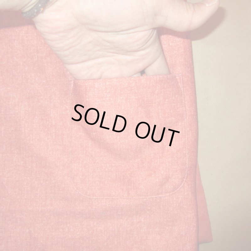 画像7: 古着 70's KING LOUIE キングルイ 幾何学模様 P/O ポリエステル ボーリングシャツ BRW / 200429 (7)