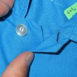 画像9: 古着 60's HILTON ヒルトン チェーンステッチ刺繍 ボーリングシャツ BLUE / 200429 (9)