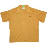 画像2: 古着 70's HILTON ヒルトン バックプリント ボーリングシャツ MUS / 200429 (2)