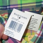 画像4: デッドストック 00's Ralph Lauren ラルフローレン チェック BDシャツ MIX /200521 (4)