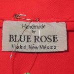 画像3: 古着 00's BLUE ROSE アニマルプリント 半袖シャツ RED / 200526 (3)
