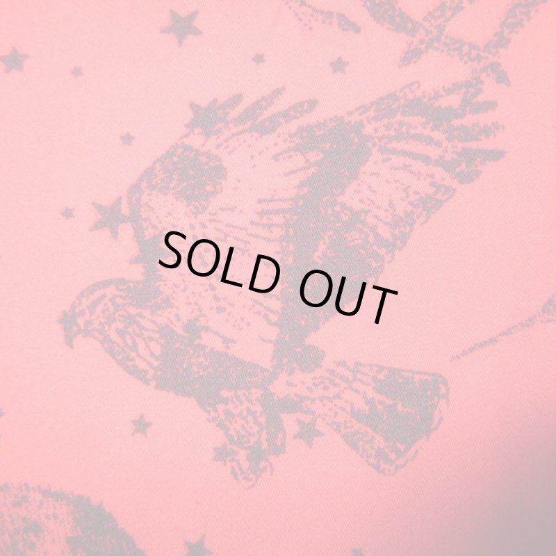 画像8: 古着 00's BLUE ROSE アニマルプリント 半袖シャツ RED / 200526 (8)