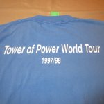 画像5: 古着 90's TOWER OF POWER タワーオブパワー WHAT IS HIP? ファンクバンド Tシャツ BLUE / 200528 (5)