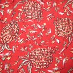 画像5: 古着 90's KAMEHAMEHA カメハメハ パイナップル柄 アロハシャツ ハワイアン 半袖シャツ RED / 200609 (5)