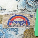画像3: 古着 70's Wrangler ラングラー 花柄 シャツ ウエスタンシャツ NVY /200615 (3)