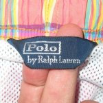 画像4: 古着 00's Ralph Lauren ラルフローレン チェック スイムショーツ ショートパンツ PINK / 200623 (4)