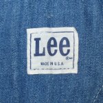 画像3: USED 70's Lee リー 白タグ デニムオーバーオール USA製 BLUE / 200714 (3)