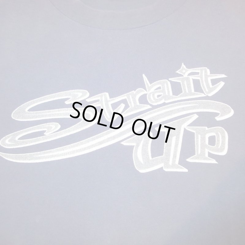 画像1: USED 90's STRAIT UP LYNN STRAIT 追悼アルバム SNOT Tシャツ NVY / 200902 (1)