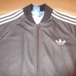 画像4: USED 00's adidas アディダス アニマル風 ジャージ BLK / 200909 (4)